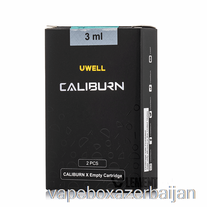 Vape Azerbaijan Uwell Caliburn X Replacement Pods 3mL Empty Pod